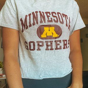 cropped University of Minnesota tee!